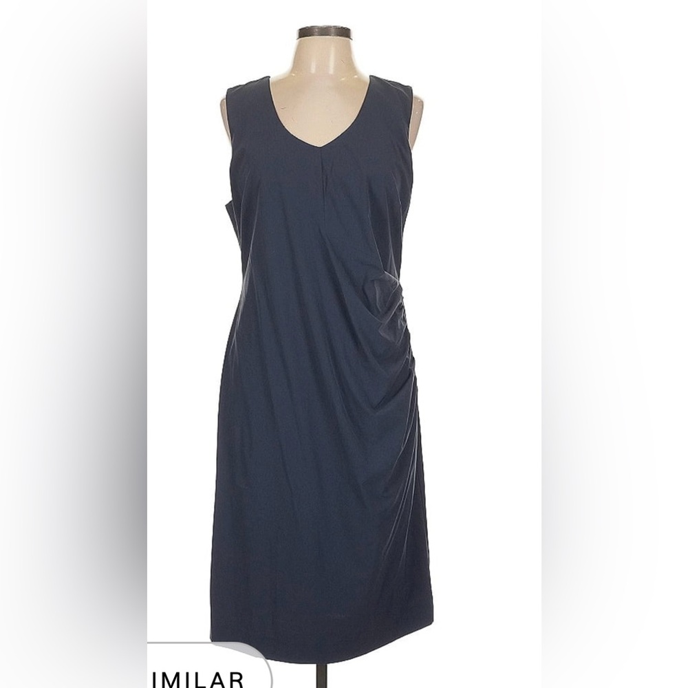 NIC+ZOE Navy Dress large